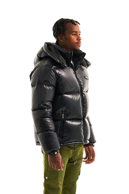 PREMIUM JET BLACK PUFFER