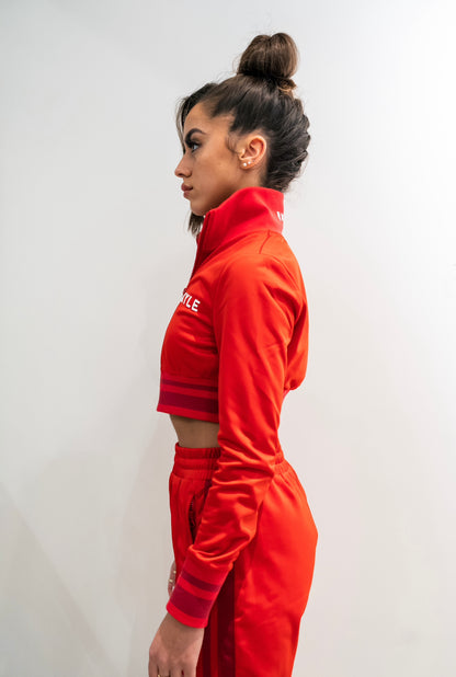 PREMIUM CHERRY RED JACKET